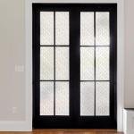 DKTIE Geometric Art Stained Glass Window Film Bathroom Window Privacy Film Frosted Glass Static Clings Non Adhesive with Installation Tools, Modern Home Improvement Style (S120, 17.7'' x 78.7'')