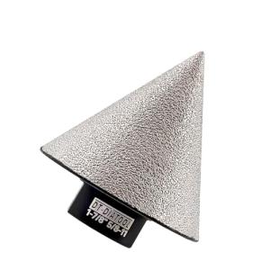 DT-DIATOOL Diamond Beveling Chamfer Bit 1-7/8 Inch for Tile Porcelain Ceramic Granite Marble Existing Holes Enlarging Polishing Shaping Trimming Repairing