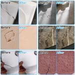 Granite and Quartz Countertop Chip Repair Kit, Tile & Fiberglass Porcelain Repair Kit,Marble Tub Repair Kit to Quickly Fix Cracks Ceramic Corian Bathtub Sink Toilet Dents Holes Scratchs