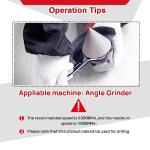 DT-DIATOOL Diamond Beveling Chamfer Bit 1-7/8 Inch for Tile Porcelain Ceramic Granite Marble Existing Holes Enlarging Polishing Shaping Trimming Repairing