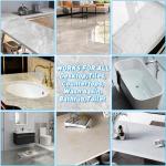 Granite and Quartz Countertop Chip Repair Kit, Tile & Fiberglass Porcelain Repair Kit,Marble Tub Repair Kit to Quickly Fix Cracks Ceramic Corian Bathtub Sink Toilet Dents Holes Scratchs