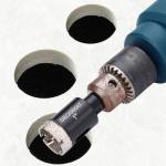 1 Inch Diamond Hole-Saw Bits with Pilot Drill Bit - 2pc 1" Diamond Tipped Tile Hole Saws with Guiding Bit Accurate Drilling for Porcelain Tile Ceramic Pottery Granite Stone Glass Bottles 25mm