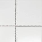 Tenedos 4x4 Square Matte Porcelain Mosaic Floor and Wall for Kitchen Backsplash, Bathroom, Accent Wall (11 Sheets/Case) (White)