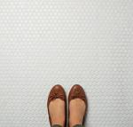 3/4x3/4 White Penny Round Matte Finish Porcelain Mosaic Tile Walls Floors Backsplashes (1)