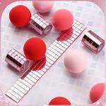 Romooa Self-Adhesive Mirrors Mosaic Tiles, 7200 Pieces (Pink, 5 x 5 mm), Peel and Stick, Real Glass, Geometric Pattern, 12 Sheets of 600 Pieces Each