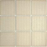 Tenedos 4x4 Square Matte Porcelain Mosaic Floor and Wall for Kitchen Backsplash, Bathroom, Accent Wall (11 Sheets/Case) (White)