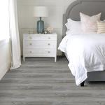20-Pack 30 Sq.Ft Peel and Stick Floor Tile, Natural Grey Wood Grain Look, Self Adhesive and Waterproof Vinyl Flooring for Transfer Bathroom, Kitchen, Living Room, Bedroom