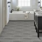 20-Pack 30 Sq.Ft Peel and Stick Floor Tile, Natural Grey Wood Grain Look, Self Adhesive and Waterproof Vinyl Flooring for Transfer Bathroom, Kitchen, Living Room, Bedroom