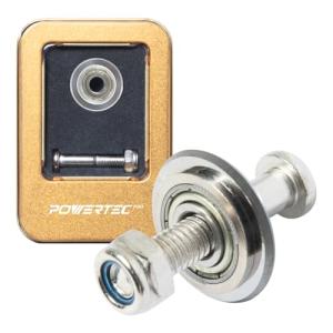 POWERTEC PRO Tungsten Carbide Scoring Wheel - 22mm Tile Cutting Wheel with Screw for Manual Tile Cutters, Porcelain, Ceramic & Glass Tile (72088)