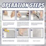 Tile and Granite/Marble Repair Kit, Porcelain Stone and Quartz Countertops Repair Kit for Chips Dents Cracks Holes Scratch, Fix Chipped Edges Corners, Reattaches Missing Pieces