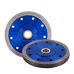 GoYonder 4.5 Inch Super Thin Diamond Saw Blade for Cutting Porcelain Tiles,Granite Marble Ceramics (4.5" -Blue (5 pcs))…
