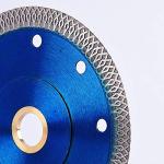 GoYonder 4.5 Inch Super Thin Diamond Saw Blade for Cutting Porcelain Tiles,Granite Marble Ceramics (4.5" -Blue (5 pcs))…
