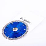 GoYonder 4.5 Inch Super Thin Diamond Saw Blade for Cutting Porcelain Tiles,Granite Marble Ceramics (4.5" -Blue (5 pcs))…