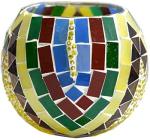 0.7X2.1 CM (0.27X0.82 inch) Stained Glass Strip,Clear Glass Mosaic Pieces DIY Mosaic Tiles Hobbies Art Crafts Material 200g(0.44lb) (Water Blue)