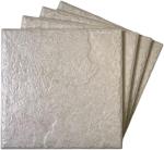 Tenedos Arctic Ivory Square 6x6 Ceramic Wall Tile Textured Matte, Kitchen Backsplash, Pool, Bathroom Shower, Accent Decor, Fireplace Surround (Box of 12.5 Square feet (50 Pieces))