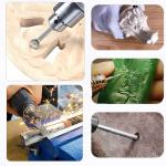 20Pcs Diamond Grinder Bit 1/8" Shank,Stone Carving Set Polishing Diamond Burrs, Rotary Tools Accessories Grinding Burrs for Stone Glass Resin Porcelain Ceramic Quartz Glaze Steel Carve Engrave Polish