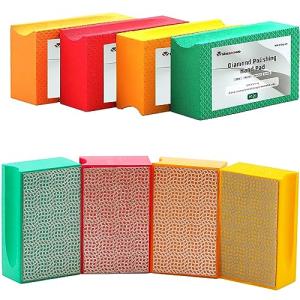 MORESUPERHARD Diamond Hand Polishing Pads 4Pcs - Diamond Sanding Block with Foam Backing for Sanding Tile, Glass, Stone, Concrete, Granite, Marble - Dry/Wet Sanding Pads 60,120,200,400# Grit