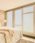 Dwersty Frosted Glass Window Privacy Film Decorative, Bathroom Window Privacy Film for Glass Windows Cover, Static Cling, Removable, Reusable, Anti-UV, Anti-Glare, Heat Blocking, 17.5 by 78.74 inch