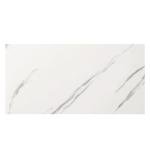 Haimin Wall Panels Peel and Stick 10 Pieces 23.6x11.8in (19.4 Sq. Ft. Coverage) Lightweight Backsplash Marble Look Tile (not Real Marble) Ideal for Kitchen Bathrooms Living Rooms Bedrooms (White-JSB)