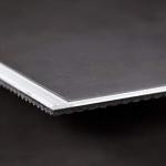 LUCiDA SURFACES Luxury Vinyl Flooring Tiles-Interlocking Flooring for DIY Installation-Sample Stone-Look Plank-Gauged Slate-TerraCore-6 inch x 12 inch, Single Sample Tile