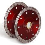 YIJING 2pcs/Lot 4.5” Diamond Tile Blade Super Thin Diamond Cutting Blade for Cutting Ceramic Porcelain Tile Granite Marble (4.5"-2pc)