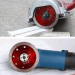 YIJING 2pcs/Lot 4.5” Diamond Tile Blade Super Thin Diamond Cutting Blade for Cutting Ceramic Porcelain Tile Granite Marble (4.5"-2pc)