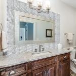 Geetery 10 Sheets 12 x 12 Inches Mirror Glass Mosaic Tile Crystal Diamond Tile for Kitchen Backsplash Bathroom Wall Pool DIY