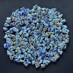 Yuvori 1.1 lbs Modern Abstract Geometric Irregular Porcelain Mosaic Tiles, DIY Handmade, Bathroom, Living Room, Kitchen Backsplash, Outdoor (04, Small)