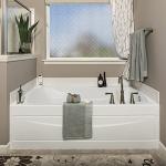 Gila® Glass Scenes Frosted Tiles Decorative Window Film DIY Static Cling, 3ft x 6.5ft (36in x 78in) (19.5 sq ft)