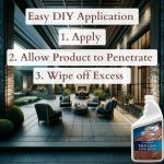 Black Diamond Stoneworks NEX-GEN Natural Stone Penetrating Sealer: Long-Lasting Protection Interior and Exterior ; Granite, Marble, Travertine, Limestone, Grout, Tile, Brick, Slate Floors