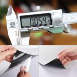 Livelynine White Peel and Stick Floor Tile Marble 12X12 Inch Waterproof Vinyl Floor Tile Stickers Peel and Stick Vinyl Flooring Sheet Kitchen Flooring Bedroom Bathroom Laminate Flooring Tiles,4 Pack