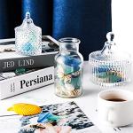 Jetec Sea Glass for Crafts Seaglass Pieces Decor Flat Frosted Sea Glass Vase Filler Crushed for Beach Wedding Party Decor Home Aquarium DIY Art Craft Supplies(Blue, White, Green)