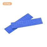 uxcell 2360Pcs Self-Adhesive Disco Tiles Sticker 5 x 5mm Mini Mosaic Mirror Tiles Square Glass Tiles for DIY Disco Ball Craft Decorations Making, Blue