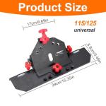 45 Degree Tile Chamfering Tool, Ceramic Tile Chamfering Machine, 45 Degree Manual Tile Cutter, Aluminium Alloy Porcelain Ceramic Floor Tile Cutting Machine 115-125mm for Glass Tiles, Ceramic, Glazed
