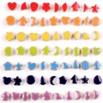 1cm Micro Ceramic Mosaic Tiles for Kids DIY Craft Bulk, Micro Mosaics Pieces suplplies fo Making Mosaic for DIY Craft Photo Frame Kits, Plant Pot, Vases etc.