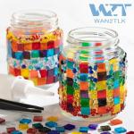 WAN2TLK Mosaic Glue 100ml - Non-Toxic & Water Resistant, Clear Mosaic Tiles Glue Ideal for All Tiles & Surfaces