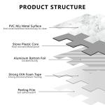 Volakas White Peel and Stick Tile Sheets