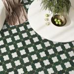 Dureidos Waterproof Peel and Stick Floor Tiles 10PCS