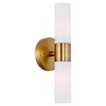 Kira Home Duo 14" Modern Bathroom Wall Sconce