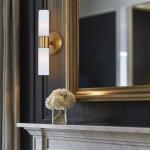 Kira Home Duo 14" Modern Bathroom Wall Sconce