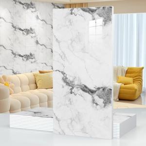 10pcs Waterproof Marble Peel and Stick Tiles