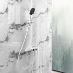 10pcs Waterproof Marble Peel and Stick Tiles