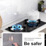 10pcs Waterproof Marble Peel and Stick Tiles