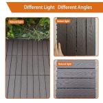 ShunHong Waterproof Interlocking Deck Tiles - 9 Pcs
