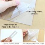 Frosted Glass Tile Shape Privacy Film