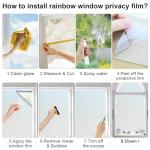 Frosted Glass Tile Shape Privacy Film