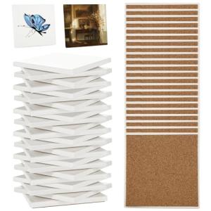 25 Ceramic Coasters for Sublimation Crafts