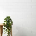 White Glossy 4x12 Ceramic Subway Shower Tile