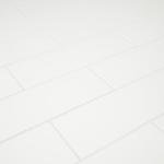 White Glossy 4x12 Ceramic Subway Shower Tile