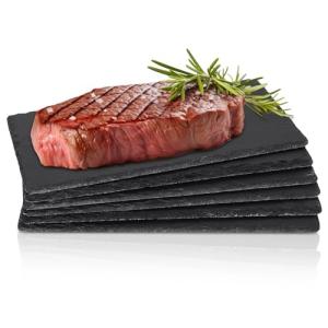 12x6 Inch Slate Cheese Board - 6 Pack